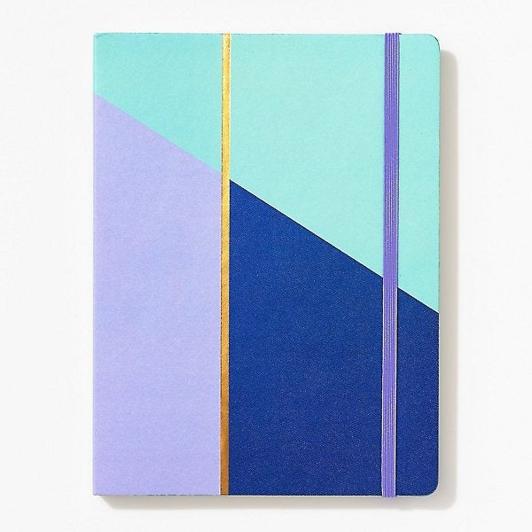 Blue Colorblock Journal