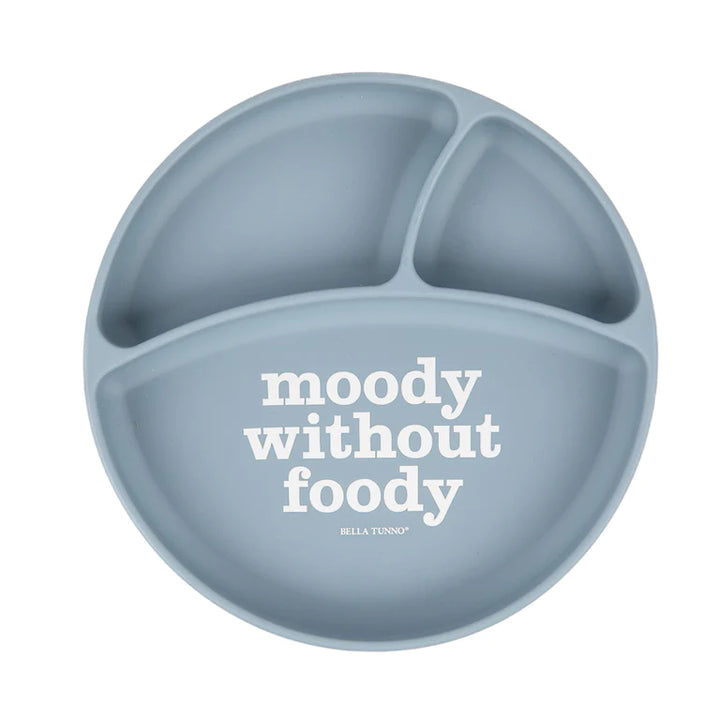 Moody Without Foody Sectioned Plate