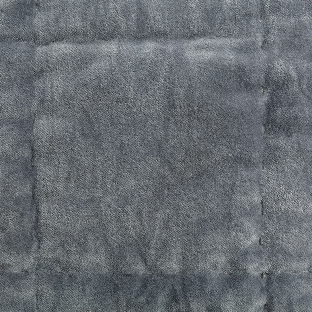Gray Velvet Throw Blanket Details Lancaster