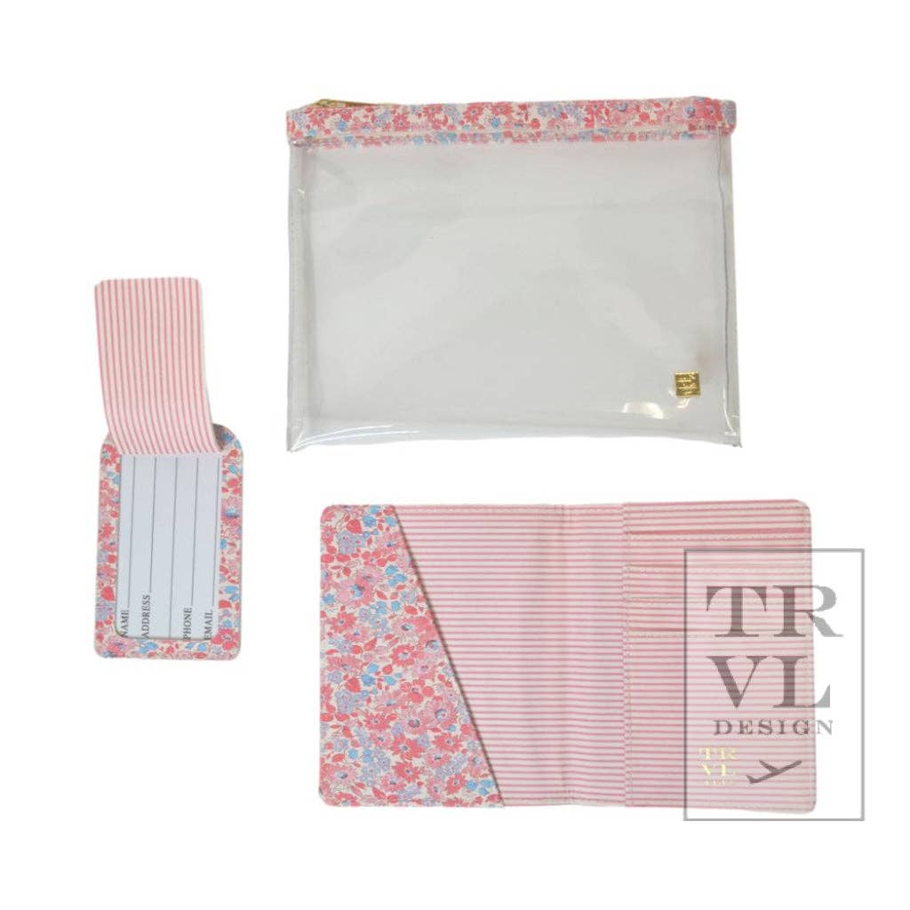 Marseille Saffiano Travel 3pc Set