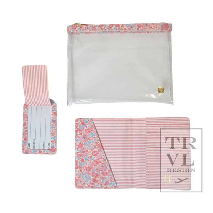 Marseille Saffiano Travel 3pc Set
