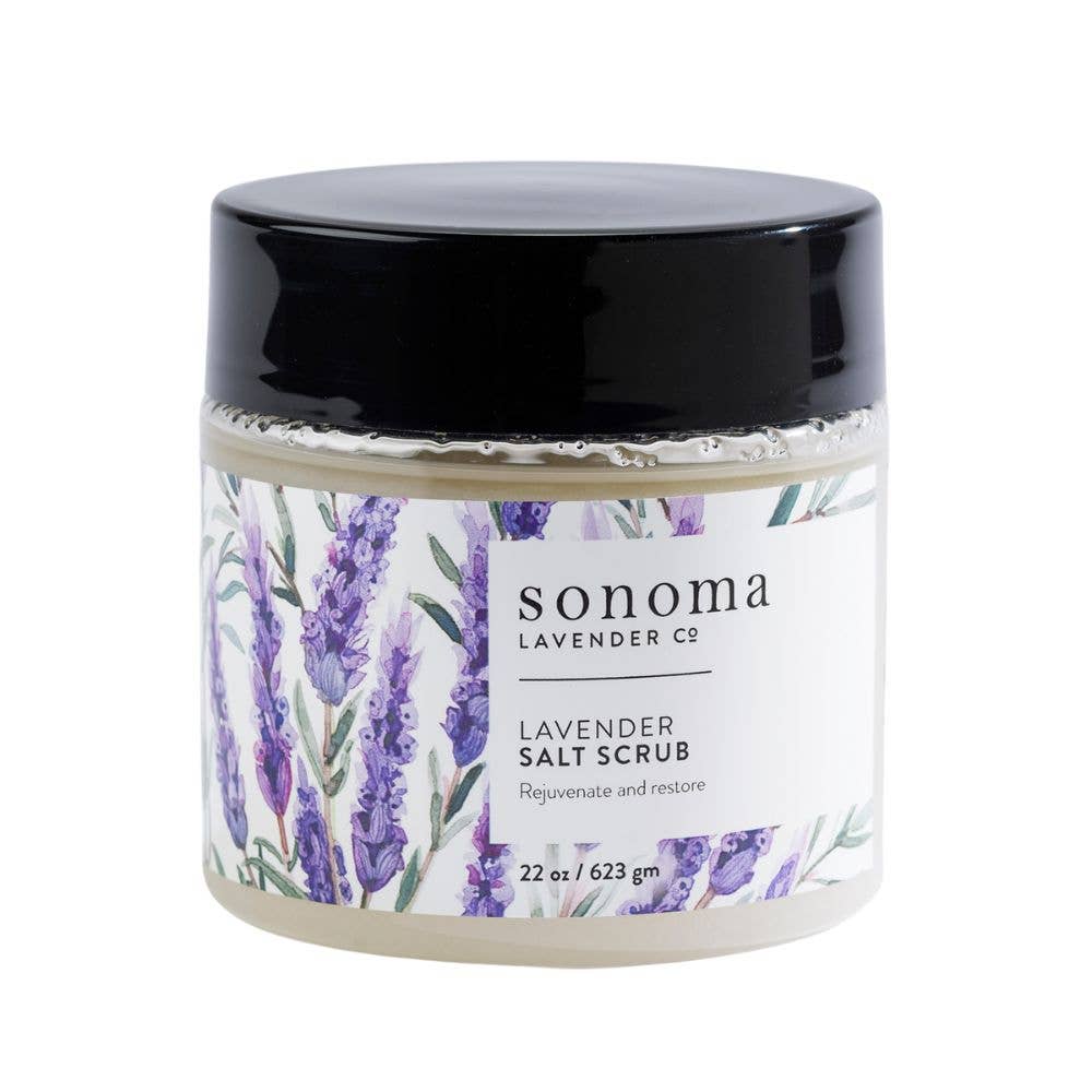 Lavender Body Salt Scrub