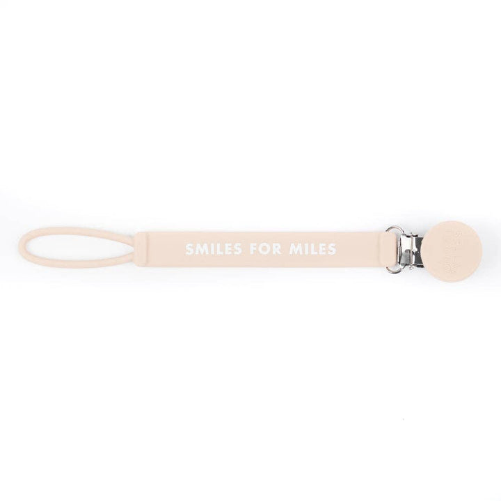 Smiles for Miles Pacifier Clip