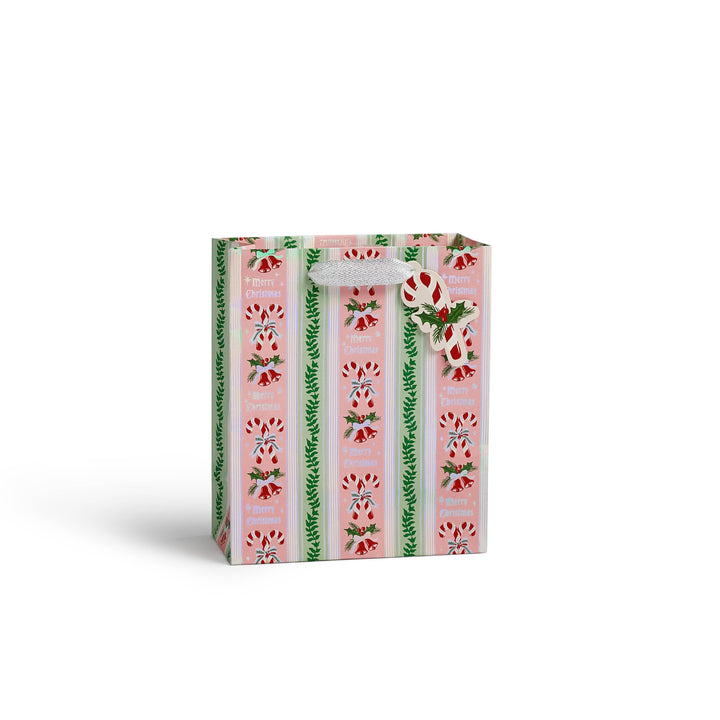 Candy Cane Stripe Gift Bag