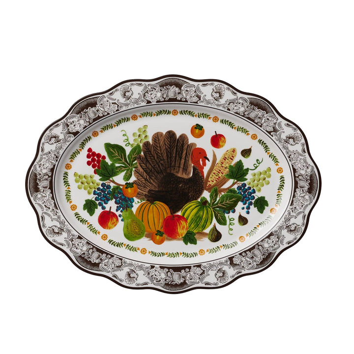 Harvest Porcelain Serving Platter
