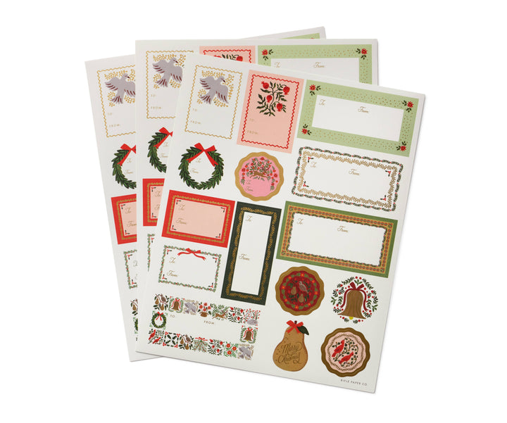 Christmastide Stickers & Labels