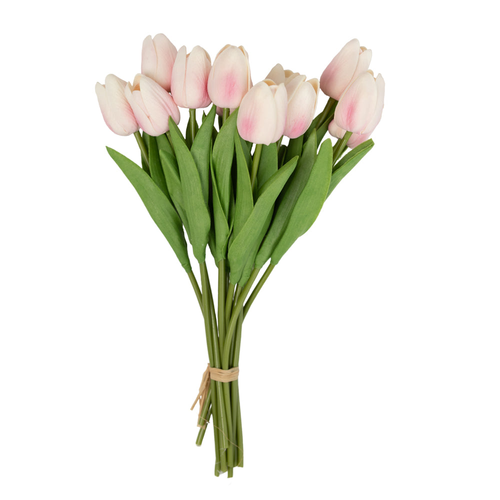 13" Pink Real Touch Tulip Bundle