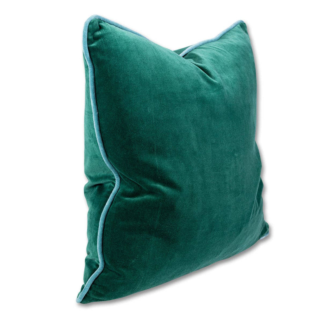 Green Velvet Pillow Case