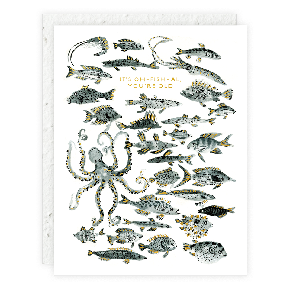Oh-fish-al Birthday Card