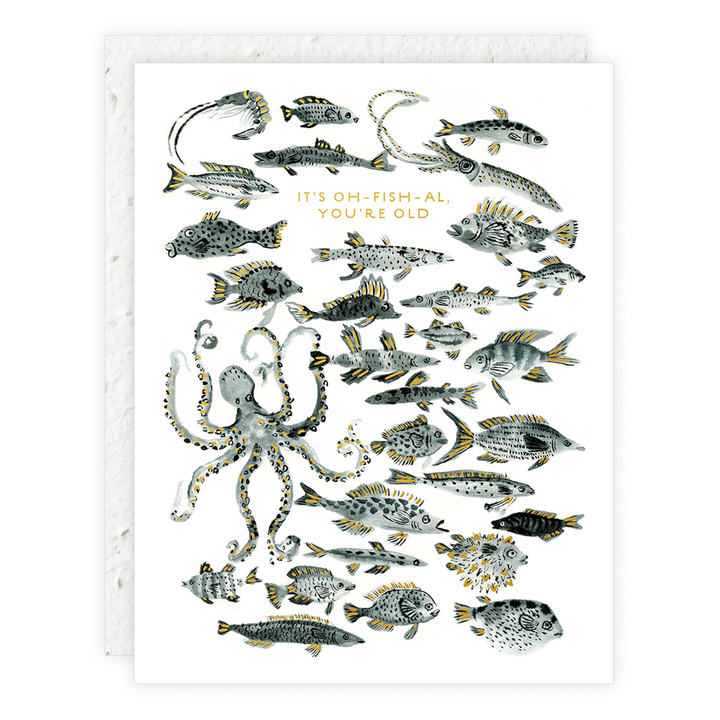Oh-fish-al Birthday Card