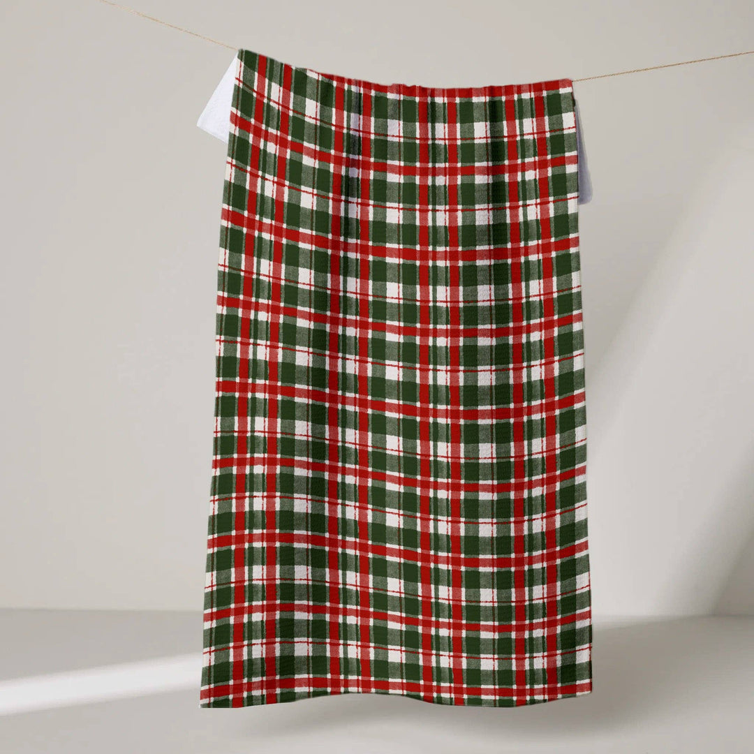 Alpine Plaid Tea Towel