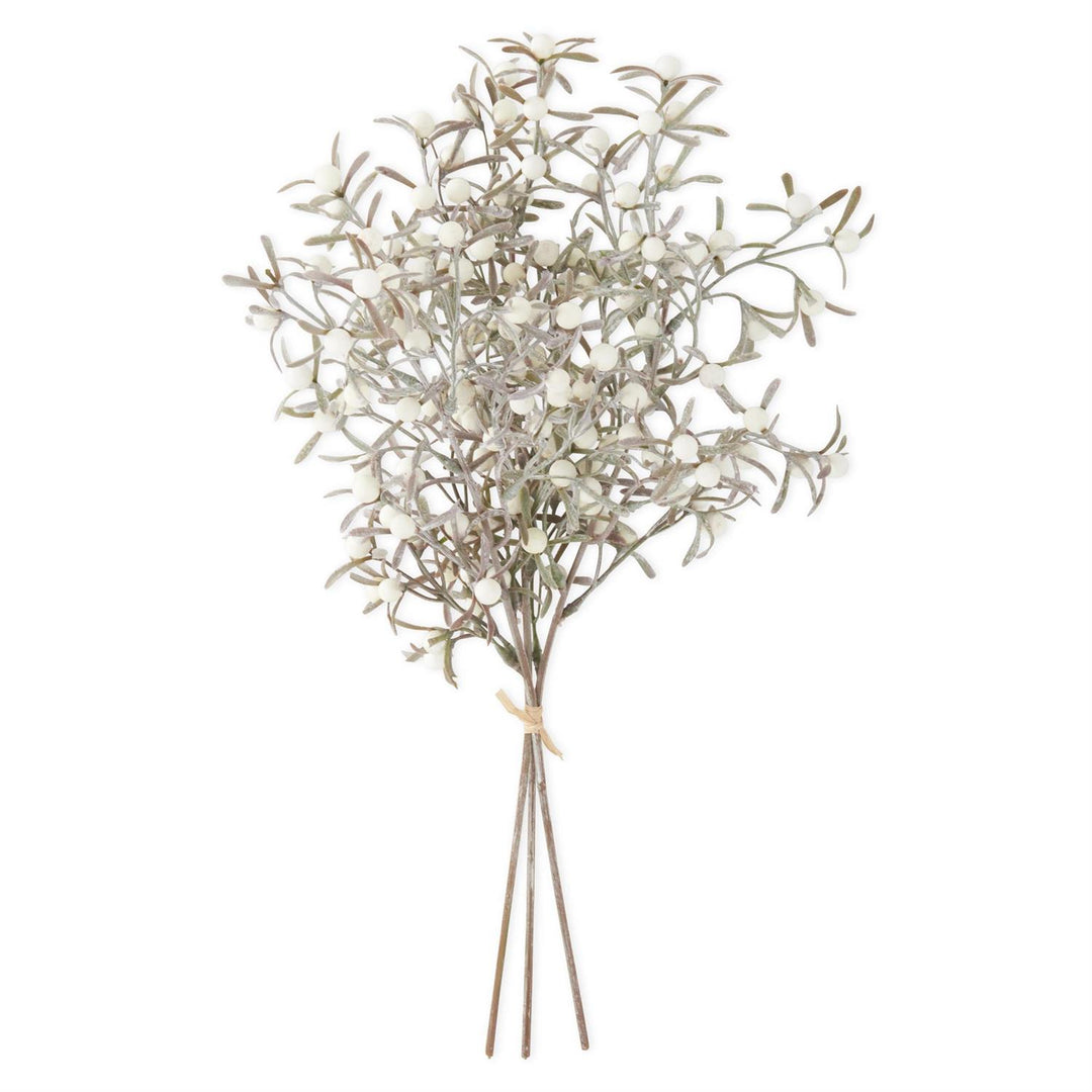 16" White Berry Bunch