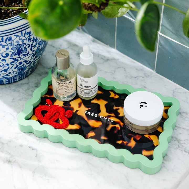 Tres Chic Lacquer Tray