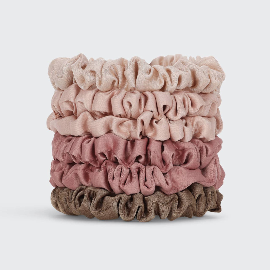 Petite Satin Scrunchies Set