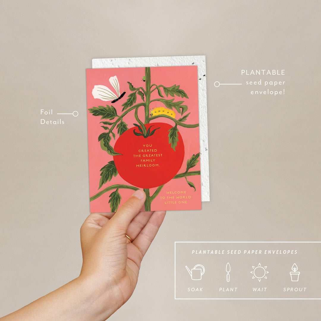 Heirloom Baby Card