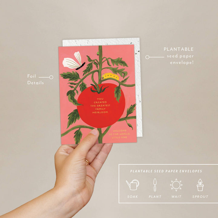 Heirloom Baby Card