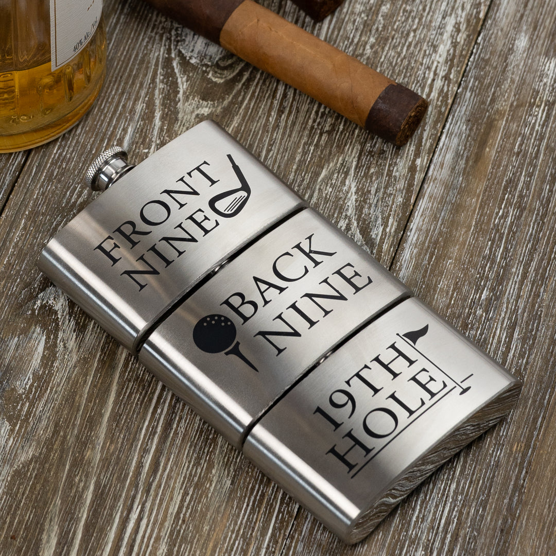 19th Hole Golfer's Flask