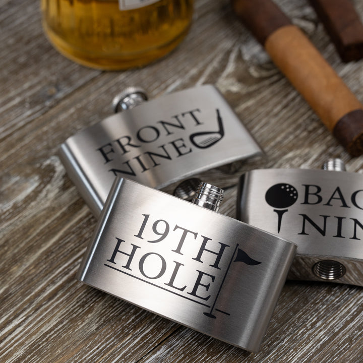19th Hole Golfer's Flask