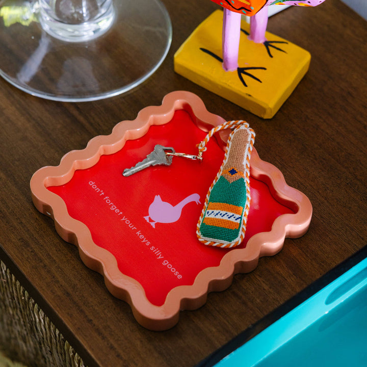 Silly Goose Lacquer Tray