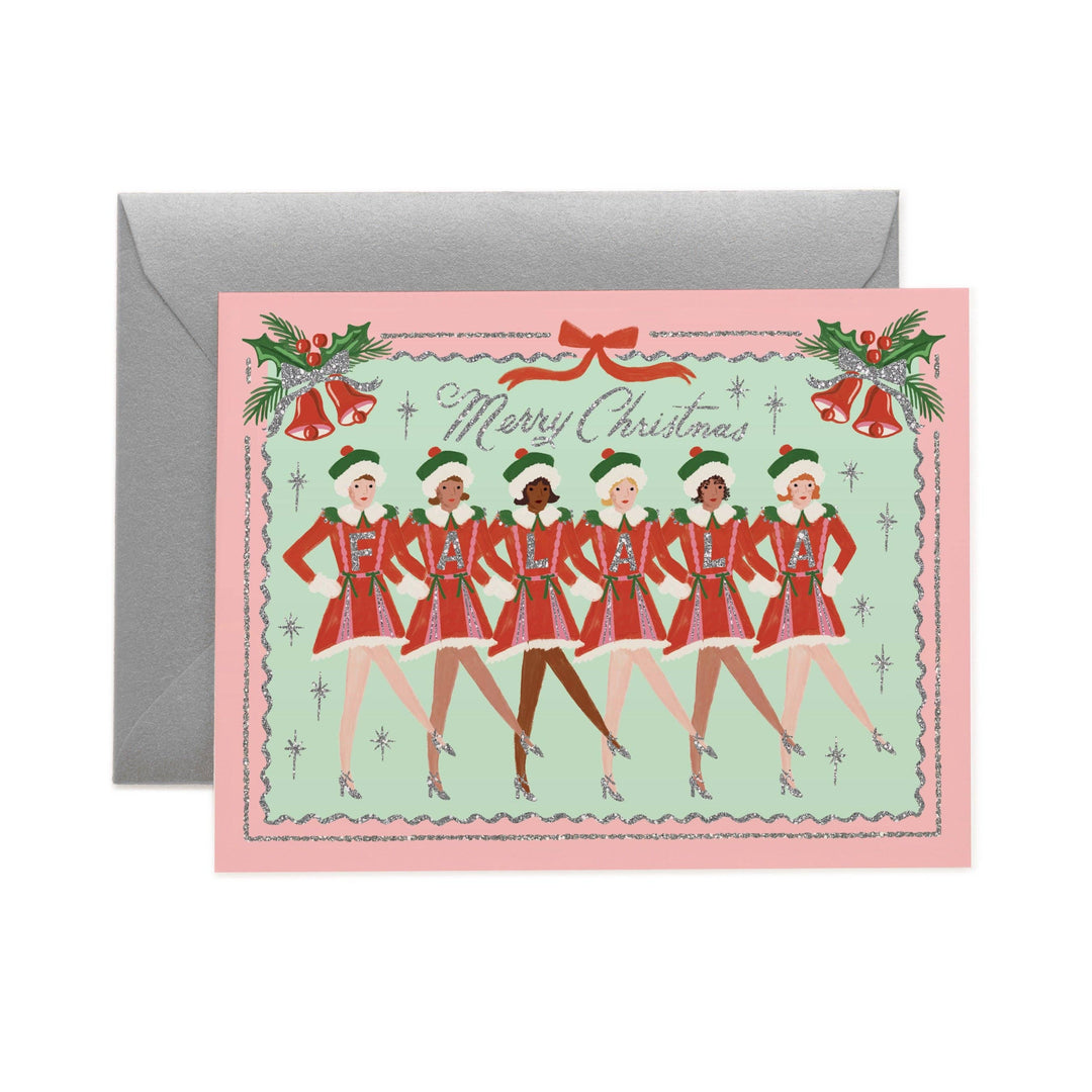 Fa La La Christmas Card