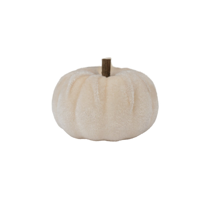 2.5" Velvet Pumpkin