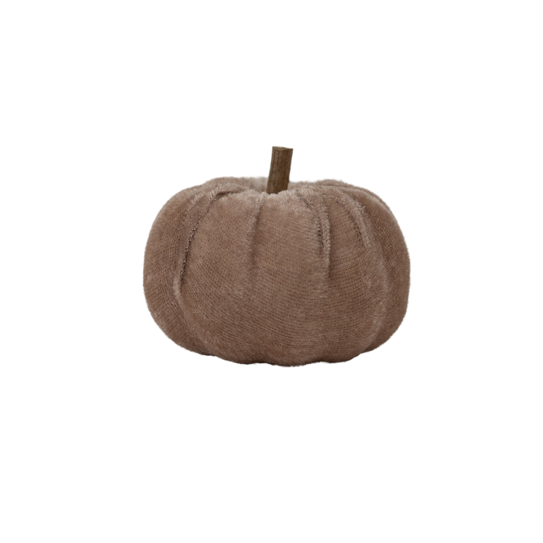 2.5" Velvet Pumpkin