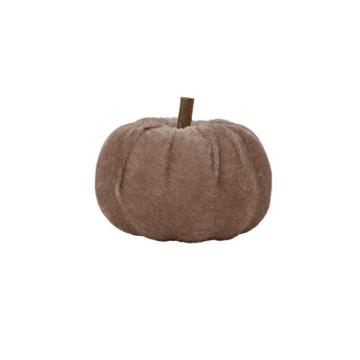 2.5" Velvet Pumpkin