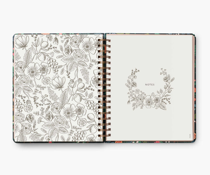 2024 Peacock 12 Month Hardcover Planner