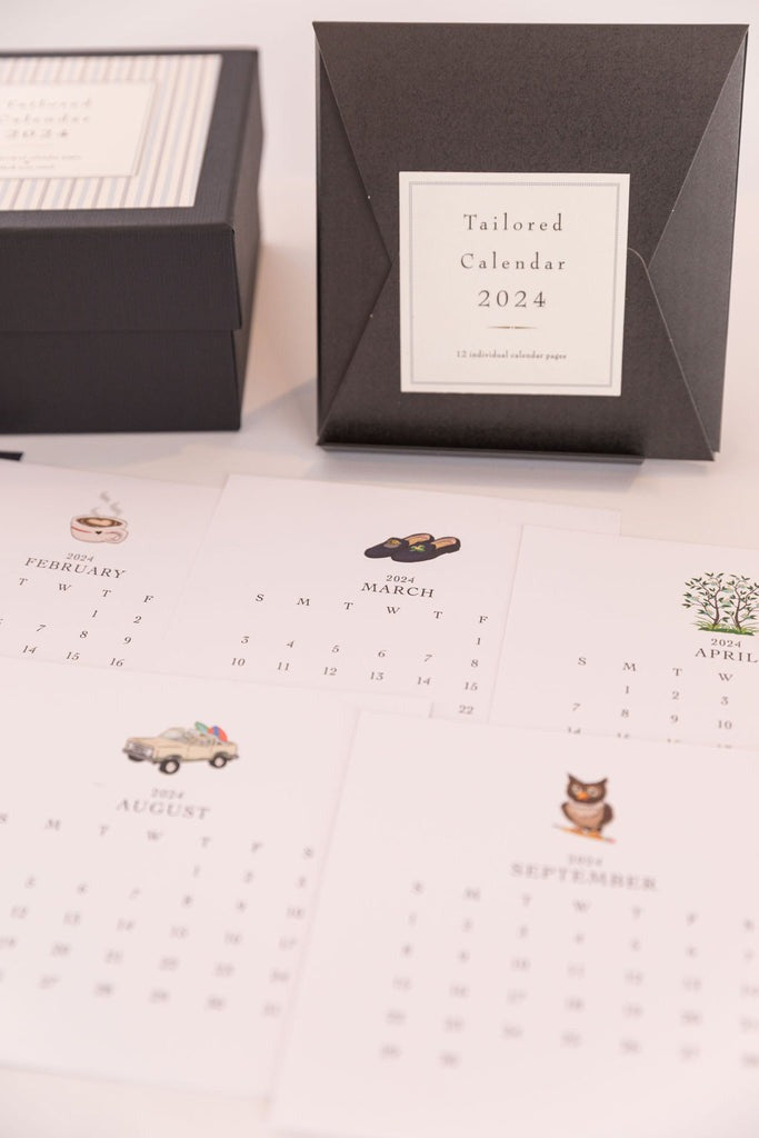 2024 Tailored Desk Calendar Refill