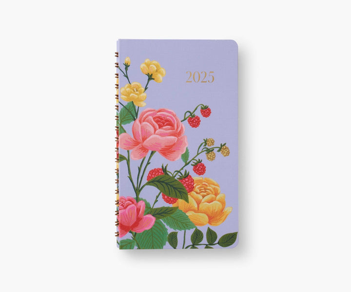 2025 Roses Spiral Pocket Planner