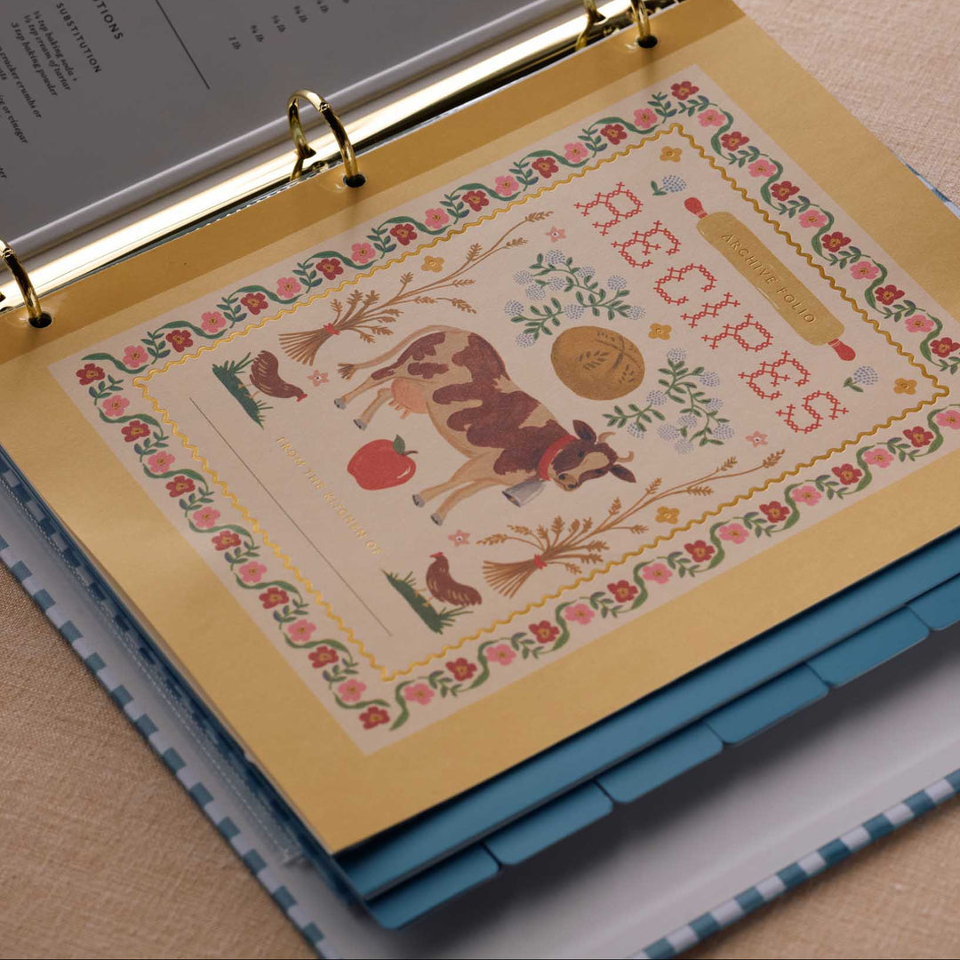 Home Sweet Home Recipe Binder