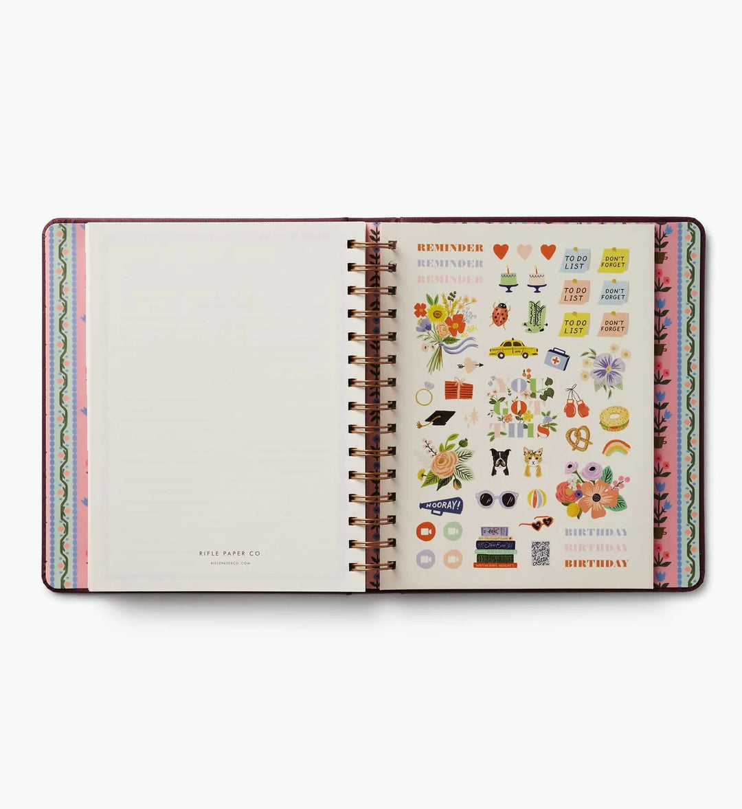 2027 Ladies Night Book Club 17-Month Covered Spiral Planner
