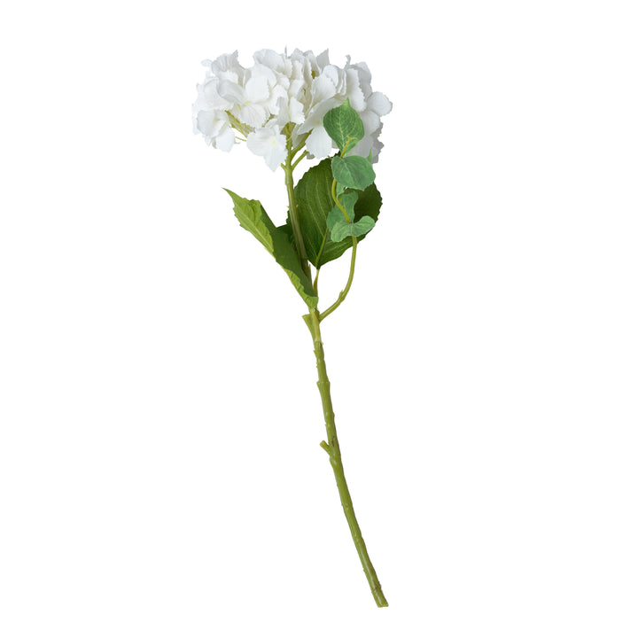 20" Real Touch White Hydrangea Spray