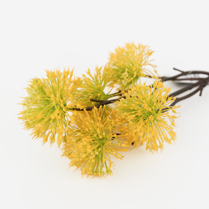 21" Yellow Thistle Stem