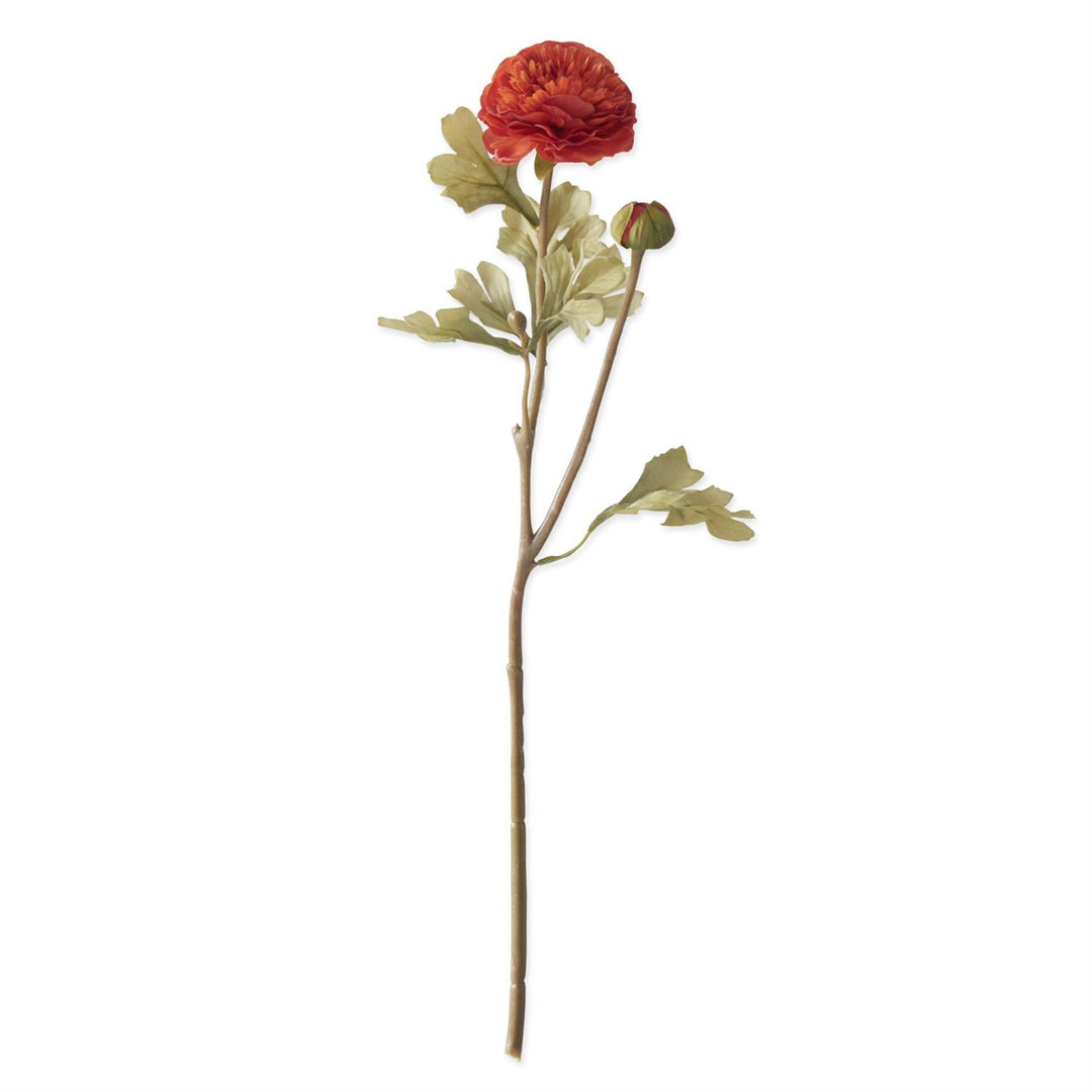 21" Orange Ranunculus