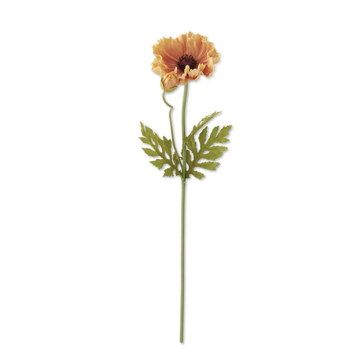 25.5" Light Orange Real Touch Poppy