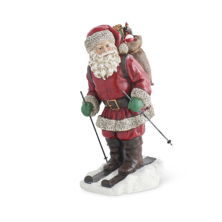 25" Skiing Santa