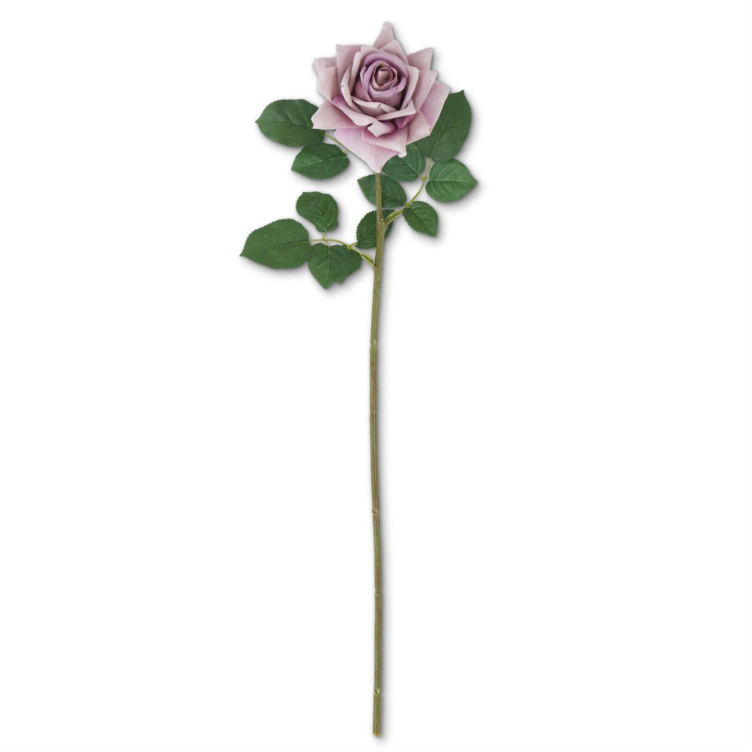 25" Purple Real Touch Rose Stem