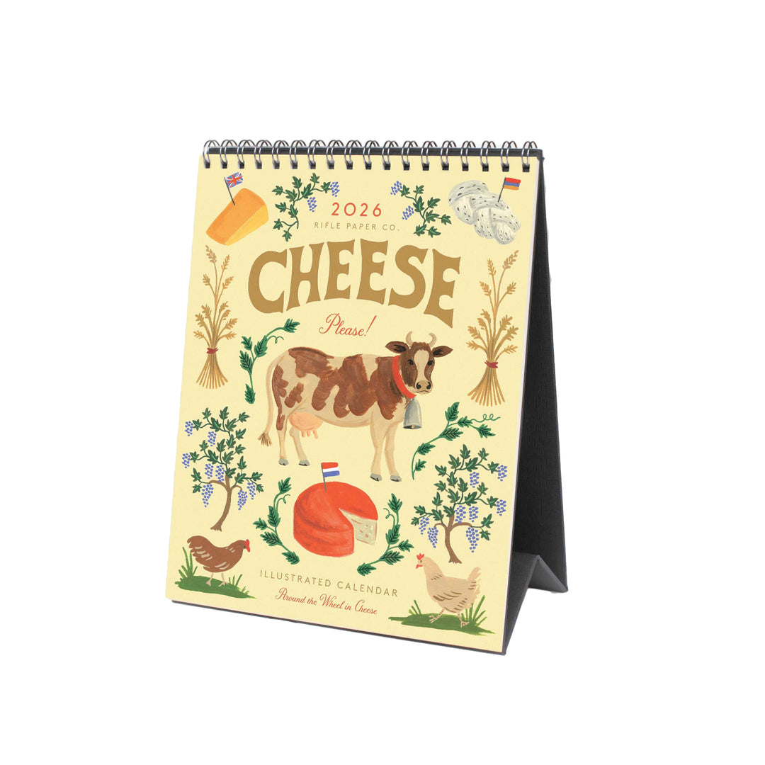 2026 Cheese Desk Calendar