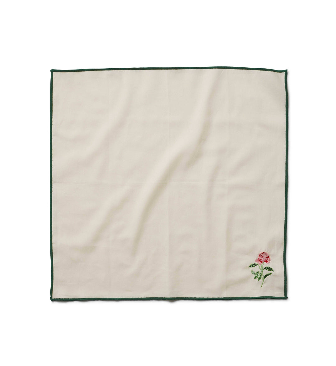 Garden Study Embroidered Cotton Napkins, Set of 4