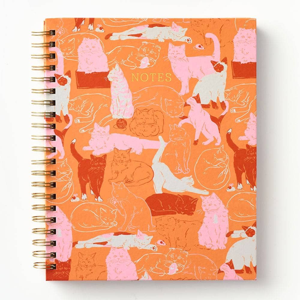 Cat Spiral Notebook