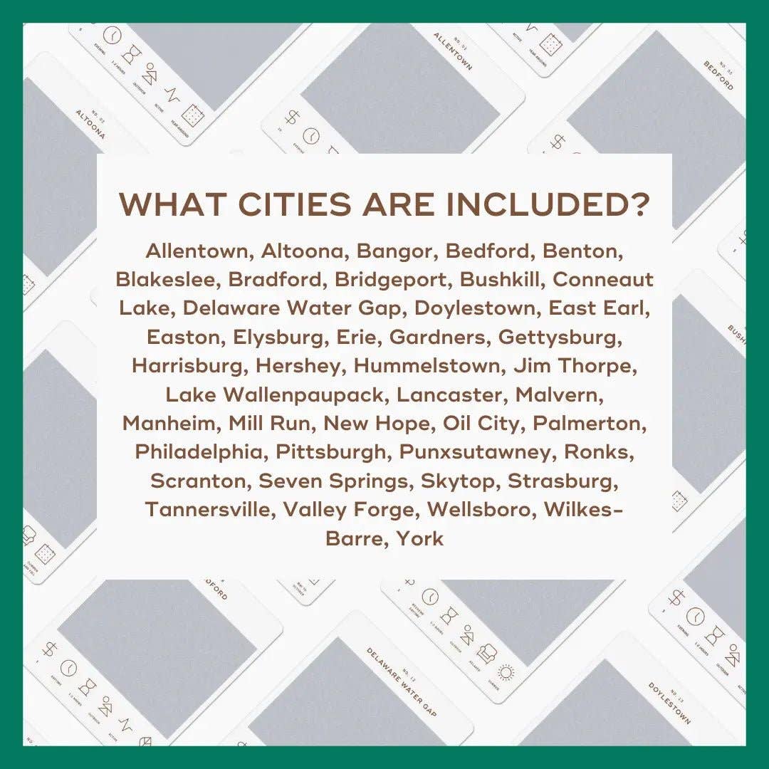 Pennsylvania Adventure Bucket List