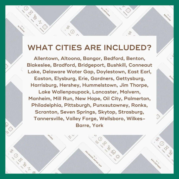 Pennsylvania Adventure Bucket List