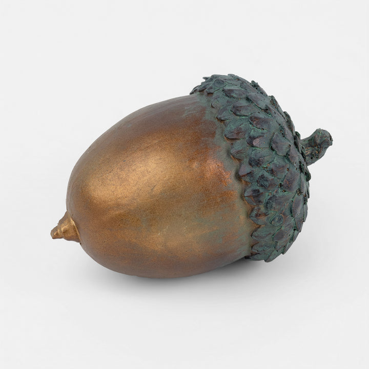 3.5" Patina Copper Acorn