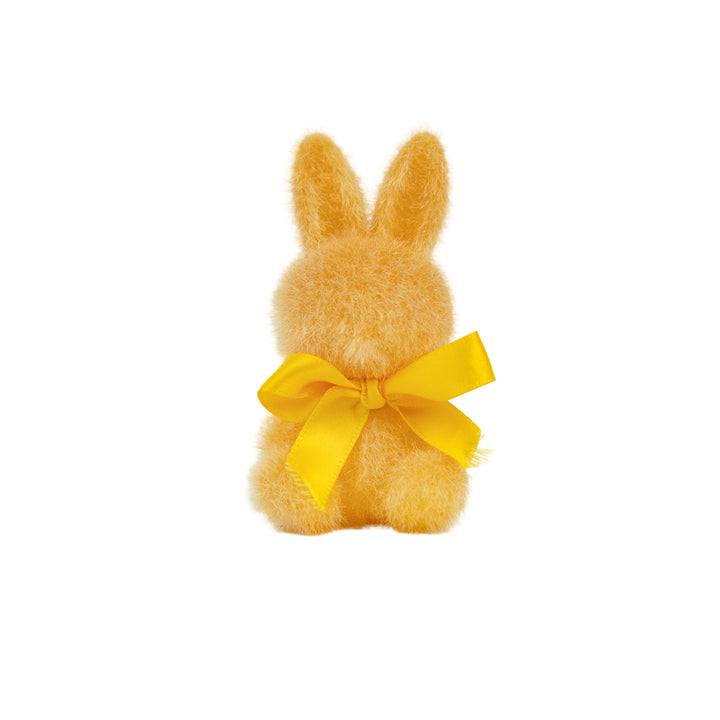 3.75" Pastel Flocked Bunny