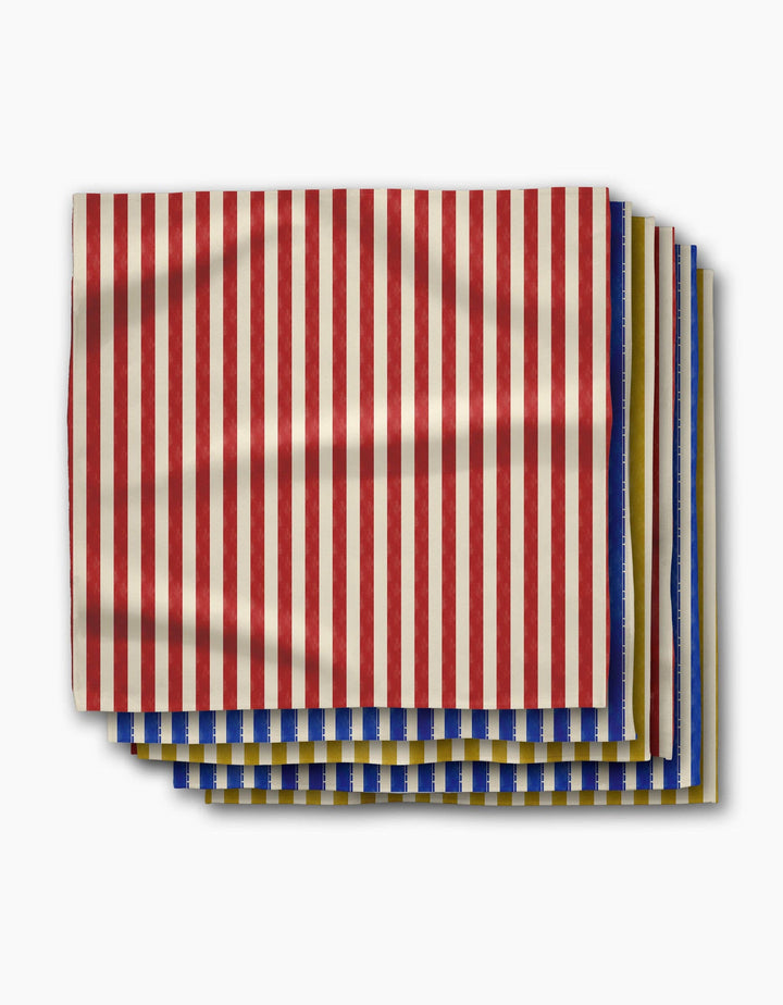 Bauhaus Stripe Dinner Napkin, Set of 6