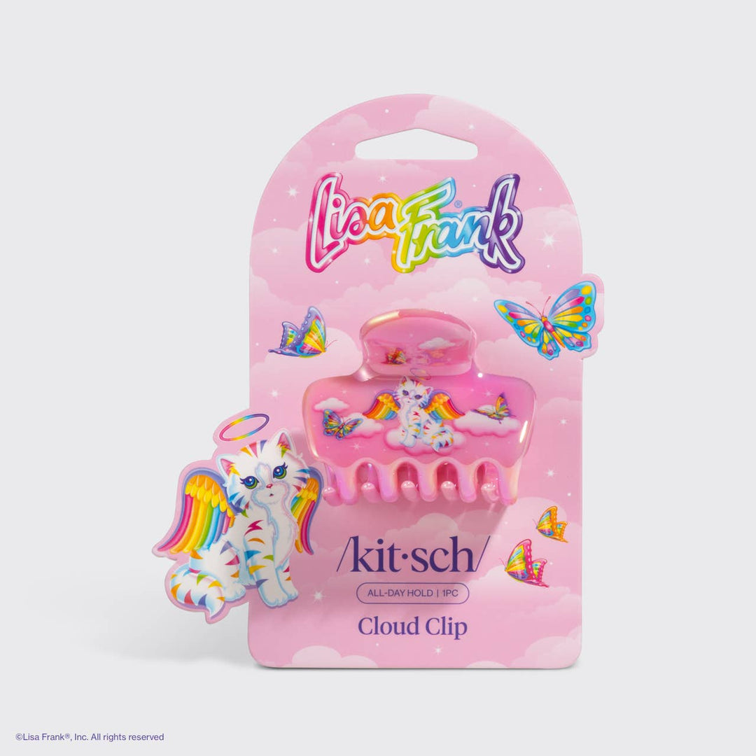 Lisa Frank Angel Kitty Cloud Clip