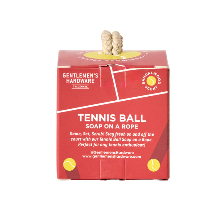 Tennis Ball Soap on a Rope