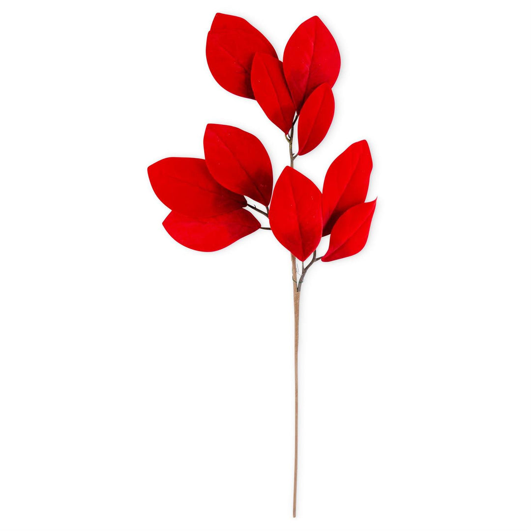 33" Red Velvet Magnolia Spray