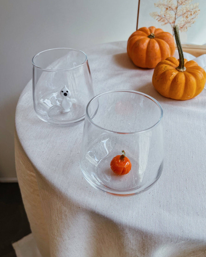 Fall Icons Drinking Glass